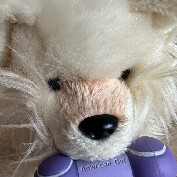 American Girl Truly Me Dog 2014 Pomeranian Magnetic Poseable with bone - Picture 3 of 11